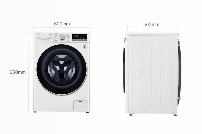 Lavatrice AI DD™ 8kg V5 - Classe B 1400rpm Bianco