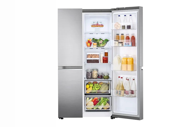Frigorifero Side-by-Side LG GSBV70PZTM Side by Side 655lt