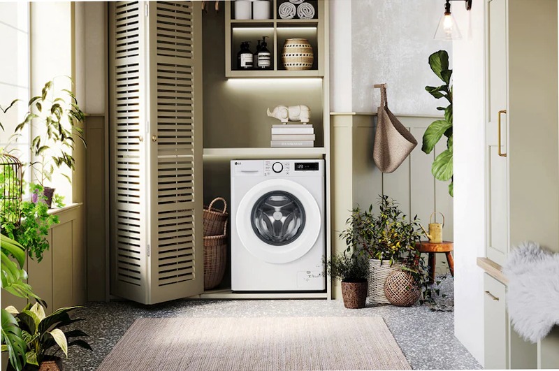 Lavasciuga Slim LG R3 - Bianca