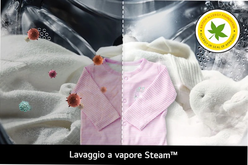 Lavasciuga Slim LG R3 - Bianca