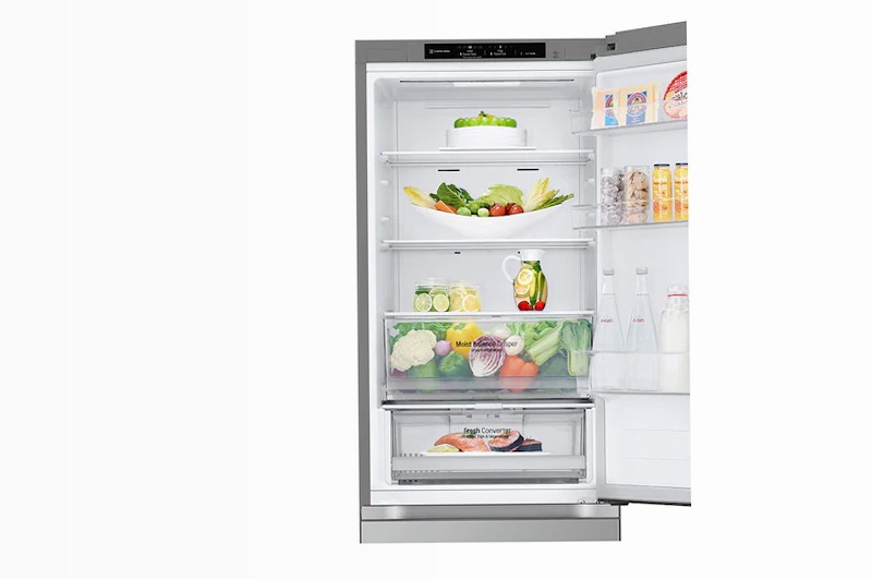 Frigorifero combinato | Classe C, 344L | Porte piatte, Door & Linear Cooling, Fresh Converter | Prime Silver C 344lt