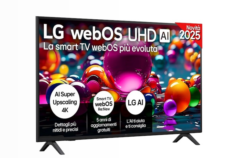 TV 50 pollici LG UHD AI UA75 4K Smart TV 2025 - 50UA75006LA | LG Italia 50" HD