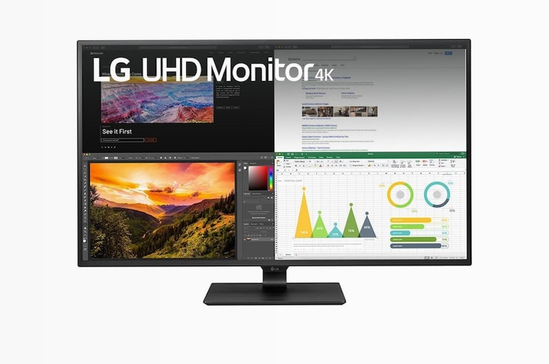 LG Monitor PC 43UN700-B 42.5" 3840 x 2160