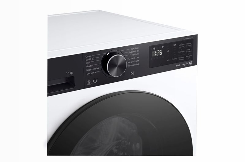 Lavatrice smart 9kg Serie X5 Classe A-40% 1400 giri 1400rpm Bianco