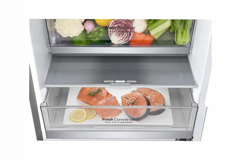 Frigorifero Combinato LG GBB72SAVCN C 384lt
