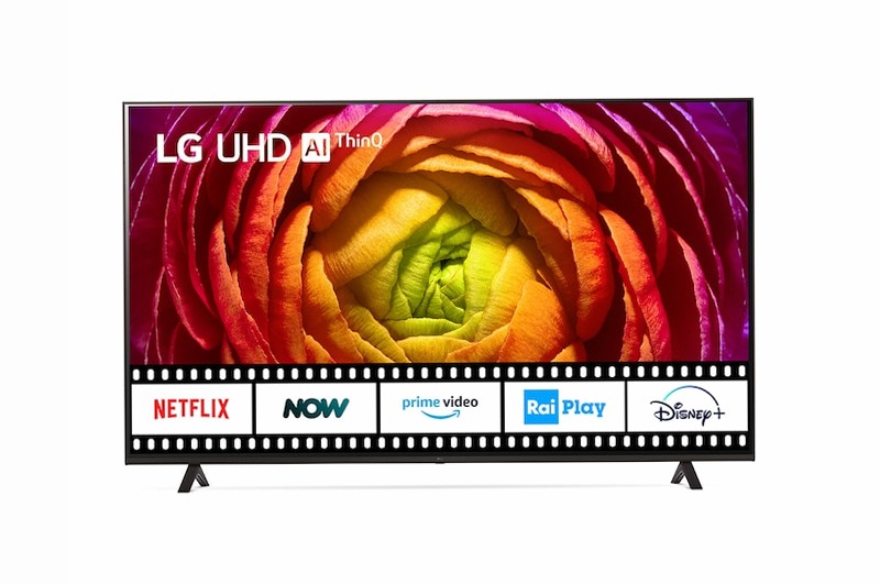 LG Serie UR76 75'' UHD - TV Smart con α5 Gen6 e HDR10 HD