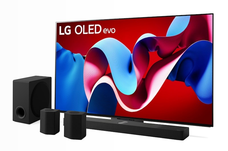 TV OLED 77 pollici LG C4 + Soundbar S95TR HD