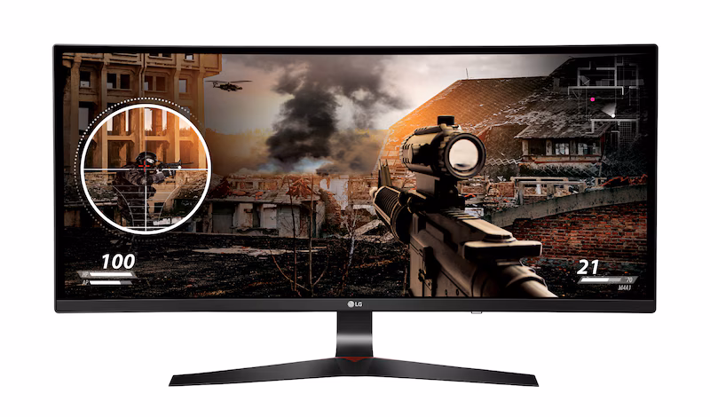 LG 34UC79G Monitor PC 21:9 Curvo 34" Fucsia IPS 2560 x 1080