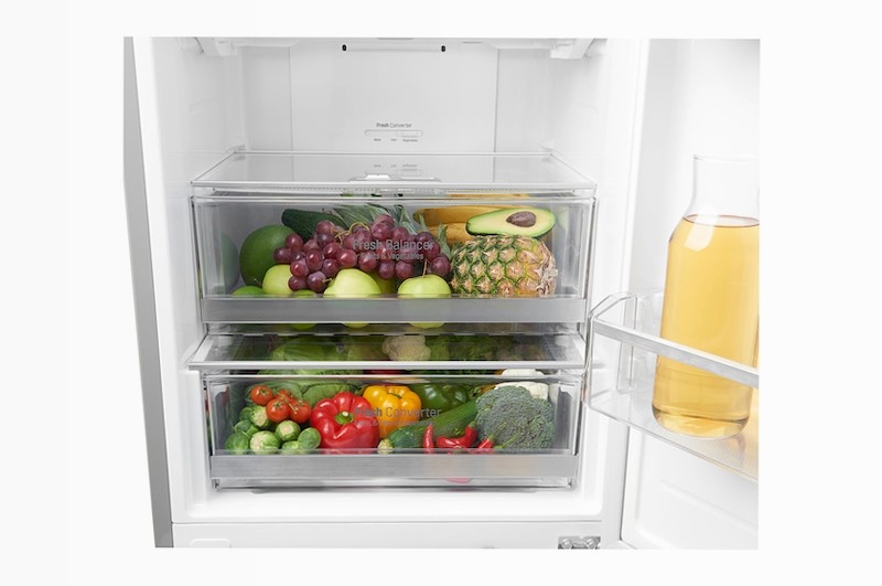 Frigorifero Combinato LG GBB59PZGFS Inox A 348lt
