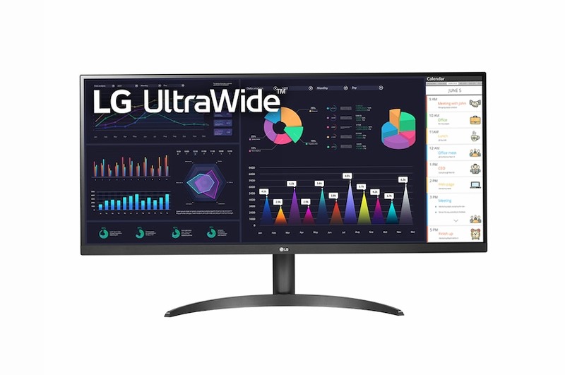 LG UltraWide Monitor 34" Beige IPS 2560 x 1080