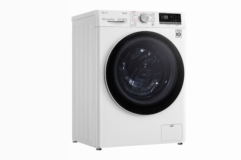 Lavatrice 10,5kg AI DD™ | Serie V5 Classe B | 1400 giri, TurboWash, Lavaggio a vapore, Wi-Fi | White 1400rpm Bianco