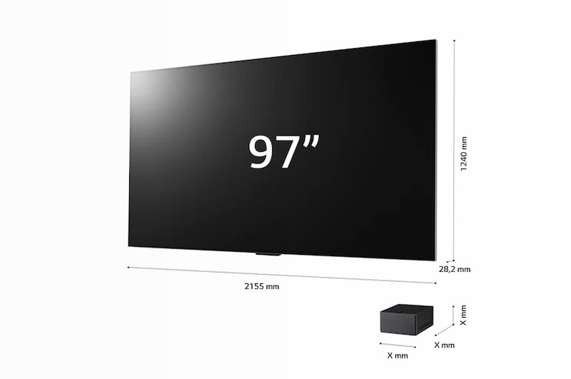 LG SIGNATURE OLED M4 - TV 97 pollici HD