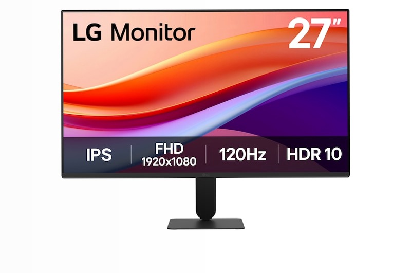 Monitor Full HD 27" U411A - LG Nero IPS