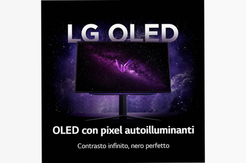 Monitor Gaming UltraGear OLED 27" Nero 2560 x 1440