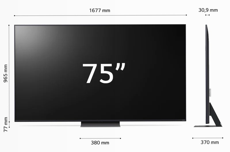 TV 75 pollici LG QNED87 AI 4K Smart TV - 75QNED87T6B | LG Italia 75" HD