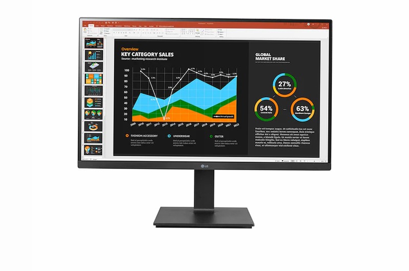 LG Business 27BQ75QC-B 27" Fucsia