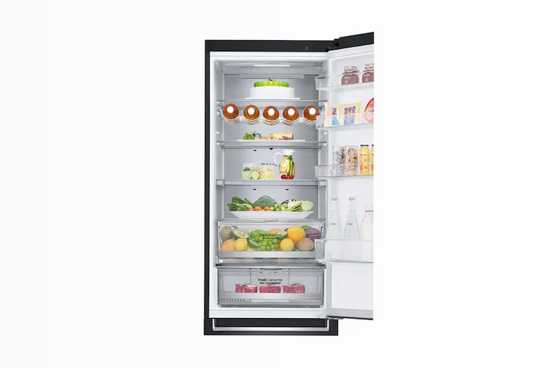 Frigorifero Combinato GBB92MCABP | LG Italia Nero B 384lt