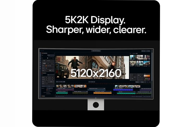 Monitor LG UltraFine 5K2K 40" 39.7" Fucsia IPS 5120 x 2160