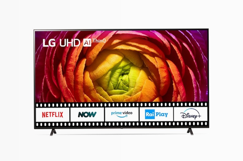 TV UHD | Serie UR76 86'' | 4K, α5 Gen6, HDR10, 20W, 3 HDMI, Game Optimizer, Wi-Fi 5, Smart TV WebOS 23 - 86UR76006LC | LG Italia HD