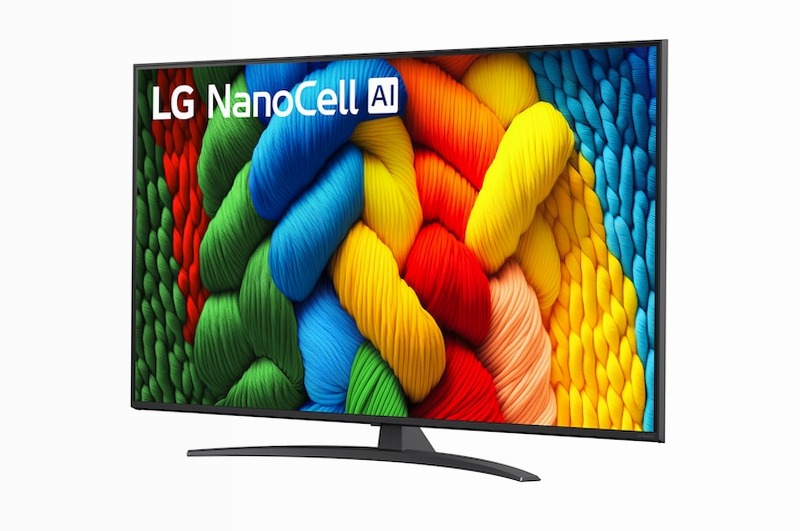 TV 55 pollici LG NanoCell AI NANO81 4K Smart TV 2025 - 55NANO81A6A | LG Italia