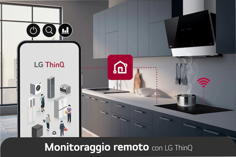 LG CI7Z2437BA Piano cottura induzione 60cm 7,4kW | LG Italia Nero 4