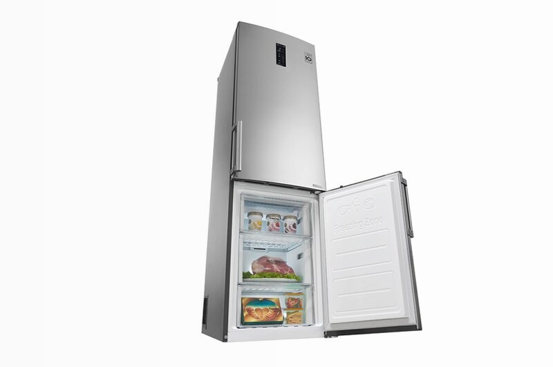 Frigorifero Combinato LG GBB60NSFFB Inox A