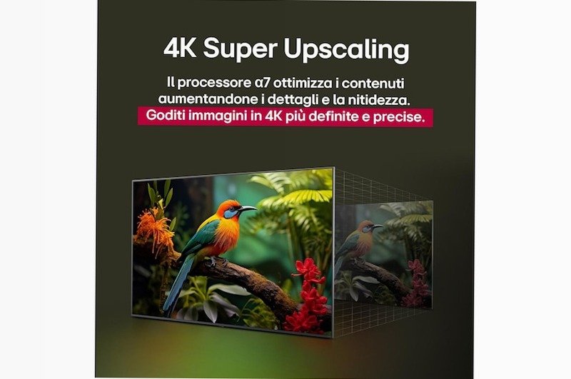 TV 43 pollici LG UHD AI UA74 4K Smart TV 2025 - 43UA74006LB | LG Italia 43" HD
