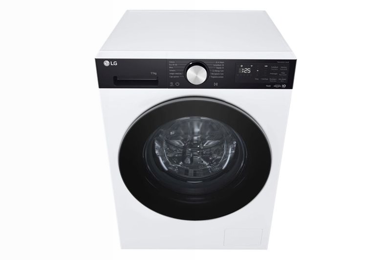 Lavatrice smart 9kg Serie X5 Classe A-40% 1400 giri, LG F4NX5009TKC 1400rpm Bianco