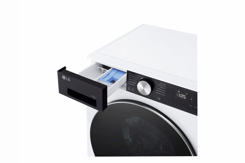 Lavatrice smart 9kg Serie X5 Classe A-40% 1400 giri, LG F4NX5009TKC 1400rpm Bianco