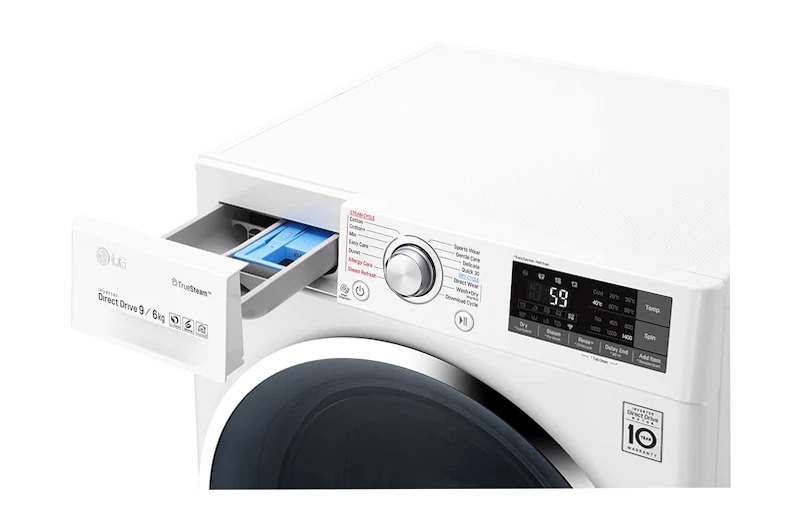 LG Lavasciuga Smart Eco Hybrid 9/6 kg