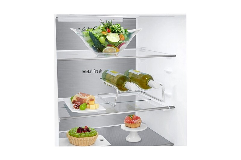 Frigorifero Combinato GBB71PZUGN LG Inox D 341lt