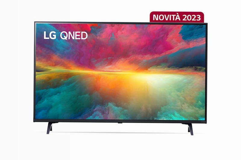 TV QNED | Serie QNED75 43'' | 4K, α5 Gen6, HDR10, 20W, 3 HDMI, Game Optimizer, Wi-Fi 5, Smart TV WebOS 23 - 43QNED756RA | LG Italia HD