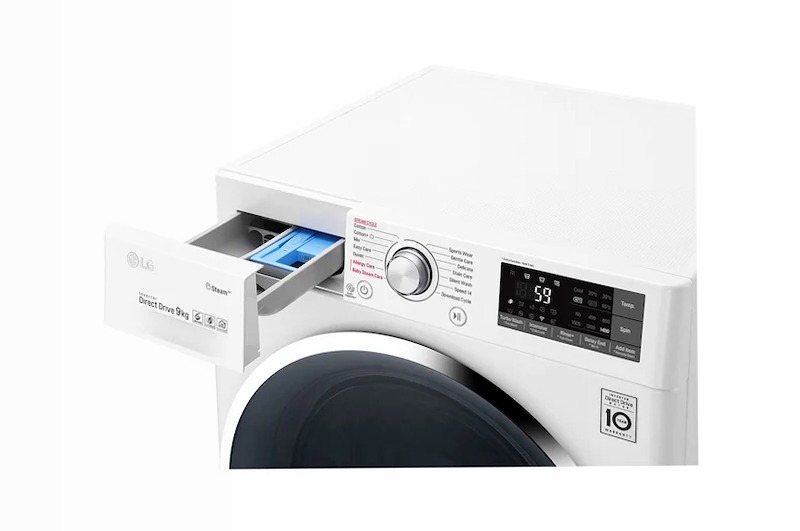 LG Lavatrice Smart TWINWash™ 9 kg 1400rpm 9kg Bianco