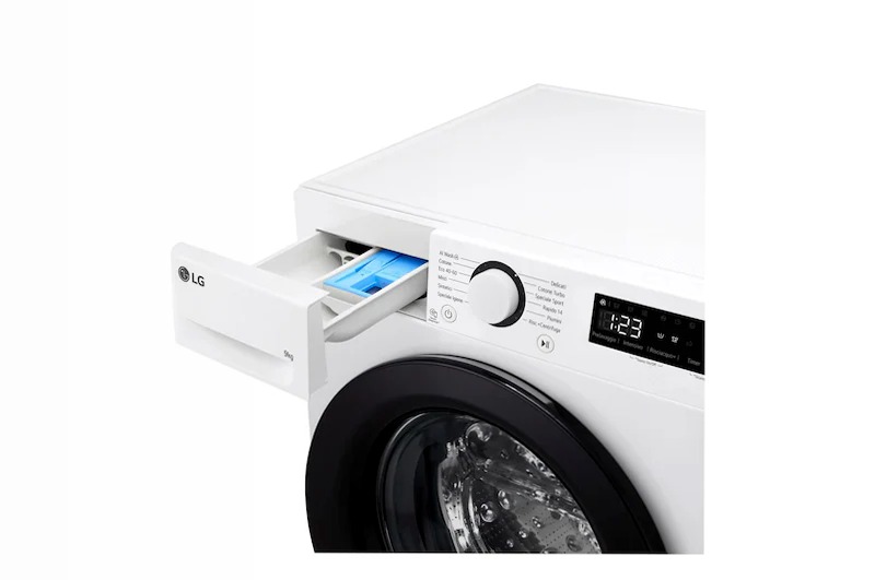 Lavatrice 9kg AI DD™ - Serie R3 Classe A-10% | LG Italia 1400rpm Bianco