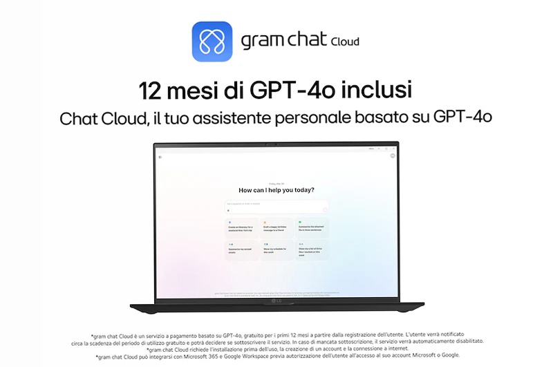 Notebook gram Pro 16" OLED, Windows 11 Home, Ultra 7, 32GB RAM, 1TB SSD, Nero | LG Italia 32 1TB SSD