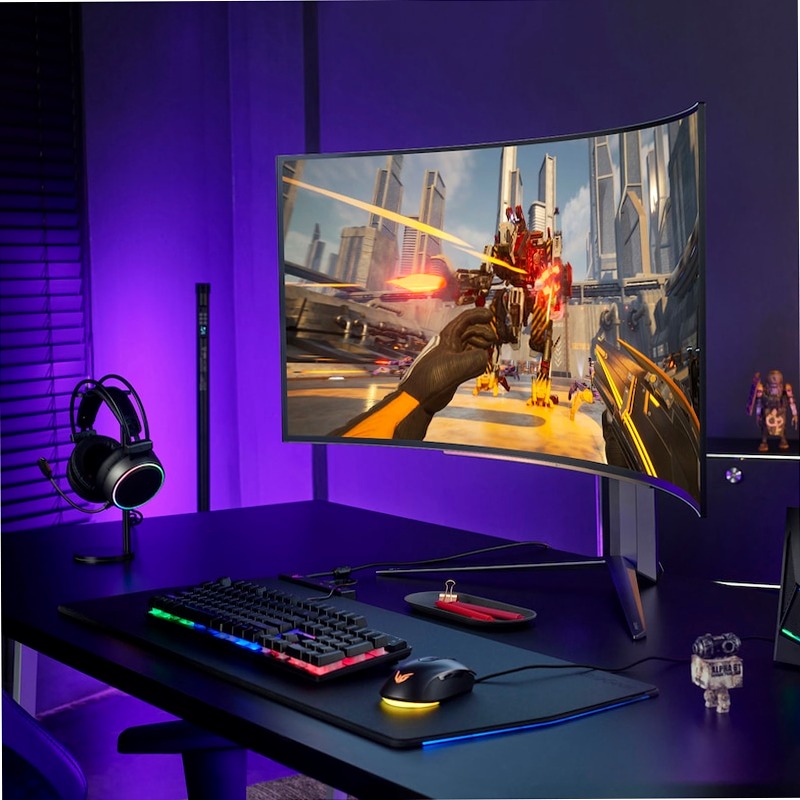 Monitor Gaming UltraGear 45" OLED 44.5" Beige 3440 x 1440
