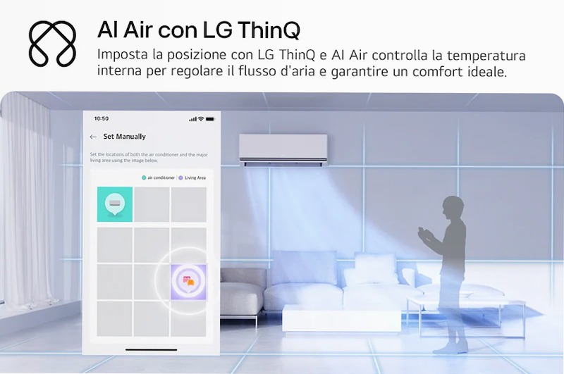 Condizionatore monosplit DUALCOOL AI Air Special | 9000 BTU A
