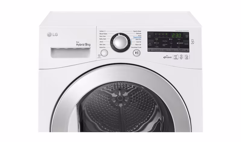 LG Asciugatrice Eco Hybrid 9 Kg A++ 9kg A Bianco