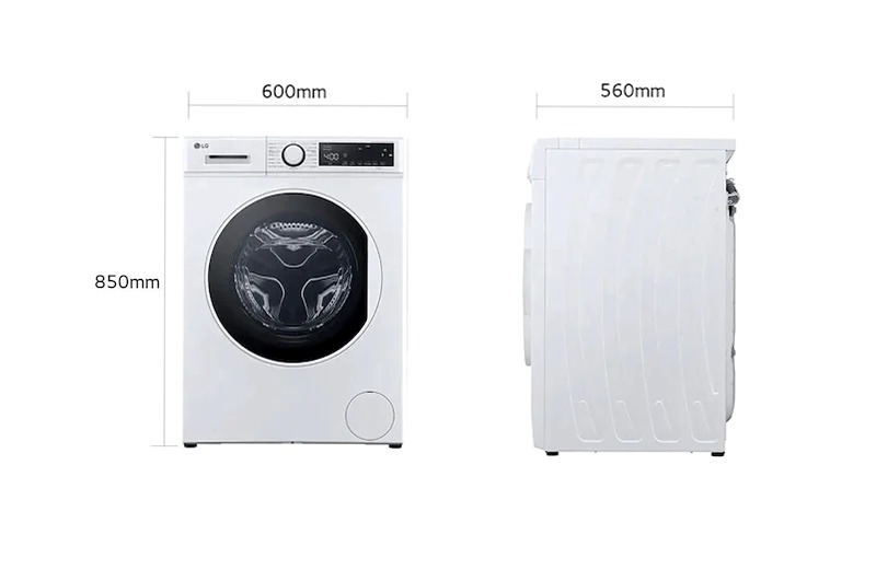 Lavatrice 8kg LG Serie M3 1200rpm Bianco