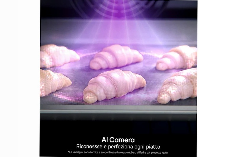 Forno 100% vapore InstaView | AI Camera | 76L Classe A++ | Blue EasyClean, Wi-Fi, Air Fry, Display touch a colori | Nero | LG Italia 76