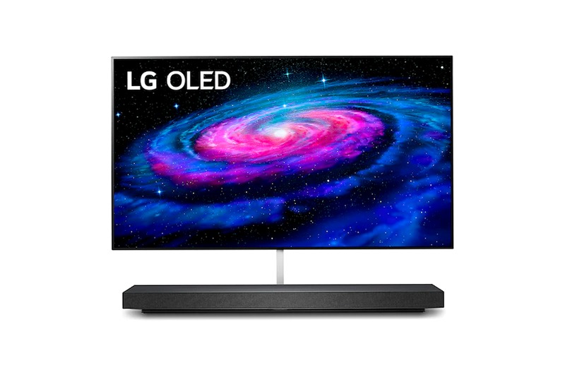 LG OLED TV Serie WX - OLED 4K Wallpaper Design Dolby Vision IQ e Dolby Atmos - OLED65WX9LA | LG Italia 65"