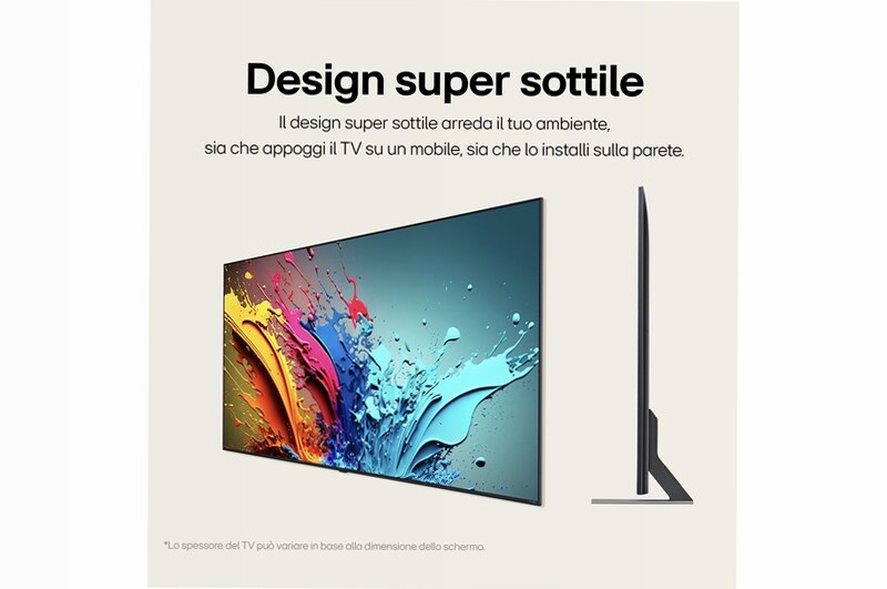 TV 55 pollici LG QNED87 AI 4K Smart TV - 55QNED87T6B | LG Italia 55" HD