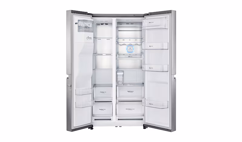 Frigorifero LG Side-By-Side Centum System™ A+++ Inox D 668lt