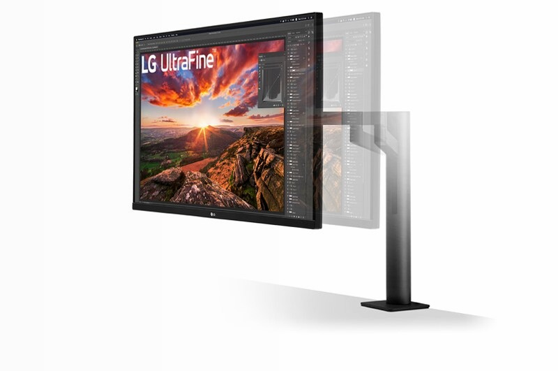 Monitor Ergo 32" | Serie UN880P Nero IPS 3840 x 2160