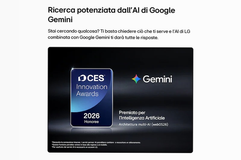 TV 100 pollici LG QNED evo AI MiniLED QNED87B 4K Smart TV 2026 - 100QNED87B6 | LG Italia 100" HD Mini-LED