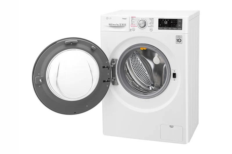 LG Lavatrice Smart Slim TurboWash™ 7 kg 7kg Bianco