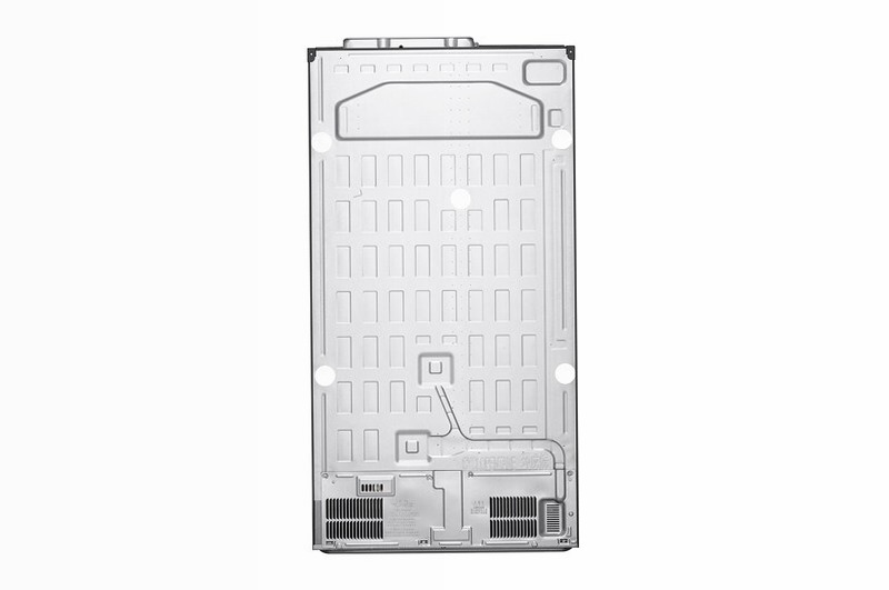 Frigorifero Side-by-Side Door-in-Door | Classe E, 635L | Wi-Fi, Dispenser con allaccio, UVnano, No frost | Inox E Side by Side 635lt