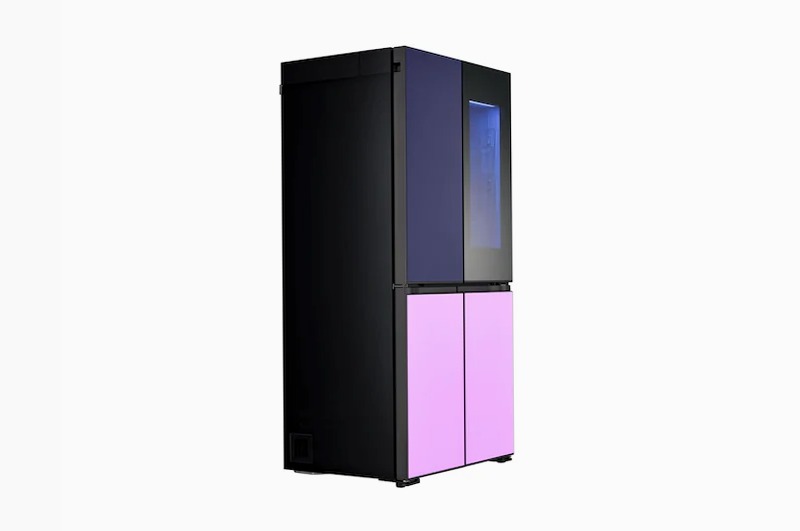 Frigorifero MoodUP Multidoor InstaView | Classe E, 617L | Porte colorate personalizzabili, Wi-Fi, Linear Cooling, No frost E 617lt