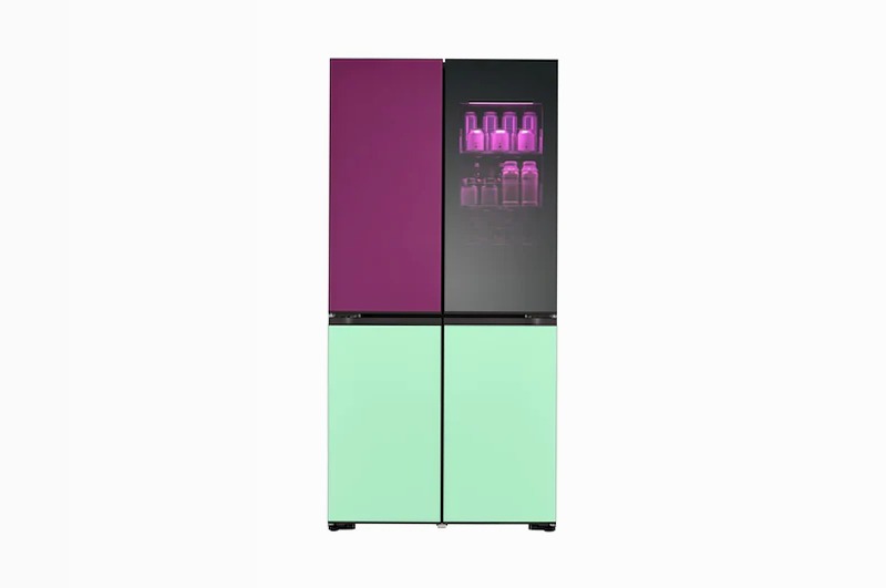 Frigorifero MoodUP Multidoor InstaView | Classe E, 617L | Porte colorate personalizzabili, Wi-Fi, Linear Cooling, No frost E 617lt