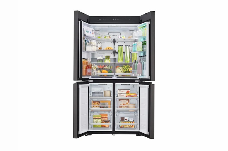 Frigorifero MoodUP Multidoor InstaView | Classe E, 617L | Porte colorate personalizzabili, Wi-Fi, Linear Cooling, No frost E 617lt